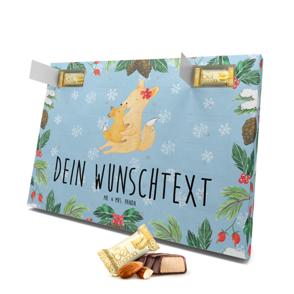 Personalisierter Marzipan Adventskalender Fuchs Mama Personalisierter Marzipan Adventskalender, Familie, Vatertag, Muttertag, Bruder, Schwester, Mama, Papa, Oma, Opa, Mutter, Tochter, Lieblingstochter, Beste Tochter, Geschenk