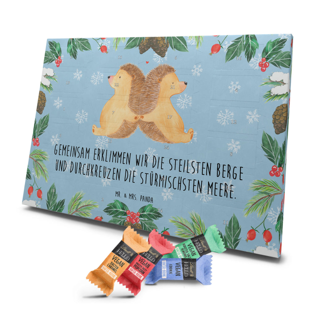 Veganer Adventskalender Igel händchenhaltend Schokoladen Adventskalender, Liebe, Partner, Freund, Freundin, Ehemann, Ehefrau, Heiraten, Verlobung, Heiratsantrag, Liebesgeschenk, Jahrestag, Hocheitstag, Igel, Igelliebe, Hand in Hand, Liebesbeweis, große Liebe, Liebesbotschaft, Hochzeit, Lieblingsmensch, Gemeinsamkeit, Love, Geschenk für zwei