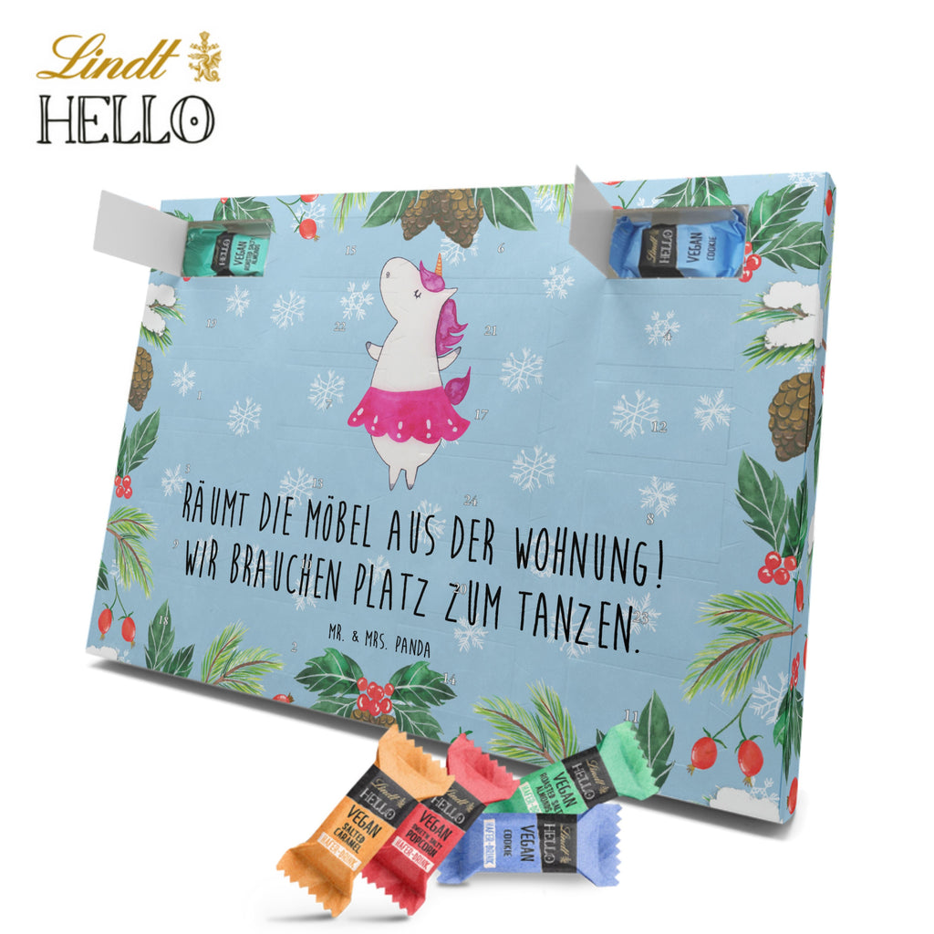 Veganer Adventskalender Einhorn Ballerina Schokoladen Adventskalender, Einhorn, Einhörner, Einhorn Deko, Pegasus, Unicorn, Tanzen, Ballerina, Party, Wohnung, Spaß, Feiern, Geburtstag, Tänzerin, Lebenslust, Lebensfreude