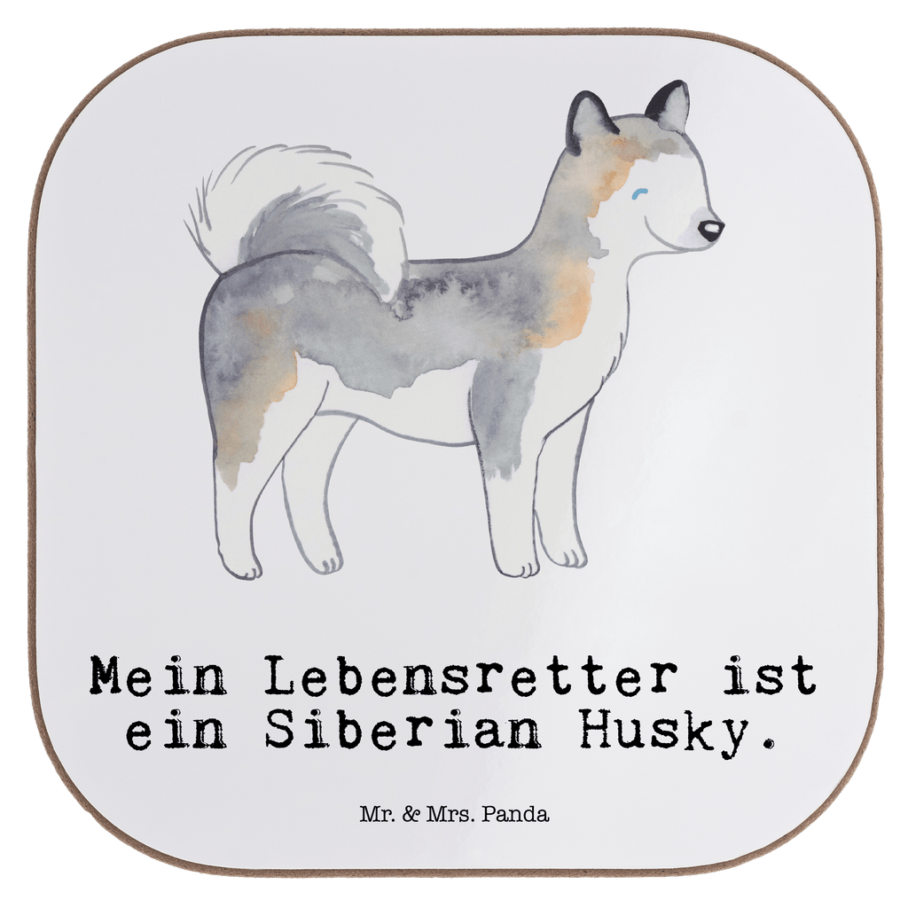 Quadratische Untersetzer Siberian Husky Lebensretter Untersetzer, Bierdeckel, Glasuntersetzer, Untersetzer Gläser, Getränkeuntersetzer, Untersetzer aus Holz, Untersetzer für Gläser, Korkuntersetzer, Untersetzer Holz, Holzuntersetzer, Tassen Untersetzer, Untersetzer Design, Hund, Hunderasse, Rassehund, Hundebesitzer, Geschenk, Tierfreund, Schenken, Welpe, Siberian Husky