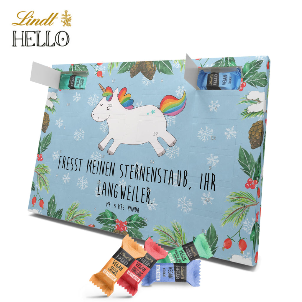 Veganer Adventskalender Einhorn Happy Schokoladen Adventskalender, Einhorn, Einhörner, Einhorn Deko, Pegasus, Unicorn, glücklich, fröhlich, Spaß, Freude, Lebensfreude, witzig, spannend, Lächeln, Lachen