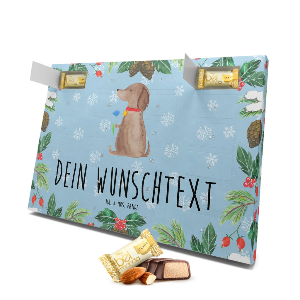 Personalisierter Marzipan Adventskalender Hund Blume Personalisierter Marzipan Adventskalender, Hund, Hundemotiv, Haustier, Hunderasse, Tierliebhaber, Hundebesitzer, Sprüche, Hunde, Frauchen, Hundeliebe