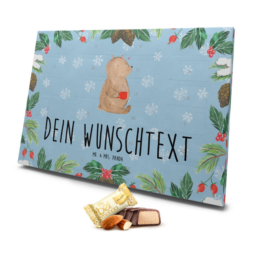 Personalisierter Marzipan Adventskalender Bär Morgenkaffee Personalisierter Marzipan Adventskalender, Liebe, Partner, Freund, Freundin, Ehemann, Ehefrau, Heiraten, Verlobung, Heiratsantrag, Liebesgeschenk, Jahrestag, Hocheitstag, Valentinstag, Geschenk für Frauen, Hochzeitstag, Mitbringsel, Geschenk für Freundin, Geschenk für Partner, Liebesbeweis, für Männer, für Ehemann