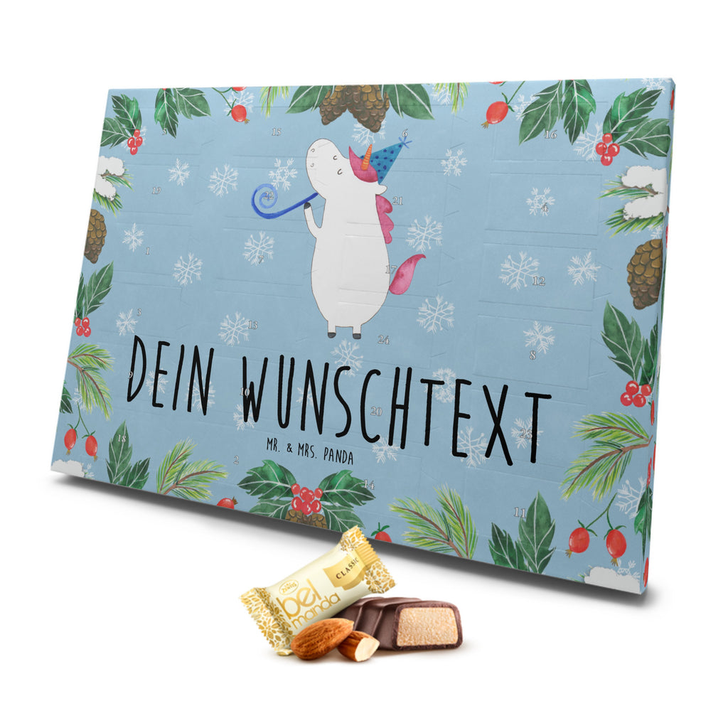 Personalisierter Marzipan Adventskalender Einhorn Party Personalisierter Marzipan Adventskalender, Einhorn, Einhörner, Einhorn Deko, Pegasus, Unicorn, Glitzer, Konfetti, Party, Geburtstag, Feier, Fest, Alkohol, Disco, Club