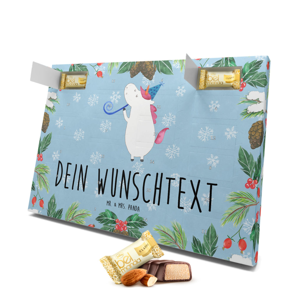 Personalisierter Marzipan Adventskalender Einhorn Party Personalisierter Marzipan Adventskalender, Einhorn, Einhörner, Einhorn Deko, Pegasus, Unicorn, Glitzer, Konfetti, Party, Geburtstag, Feier, Fest, Alkohol, Disco, Club