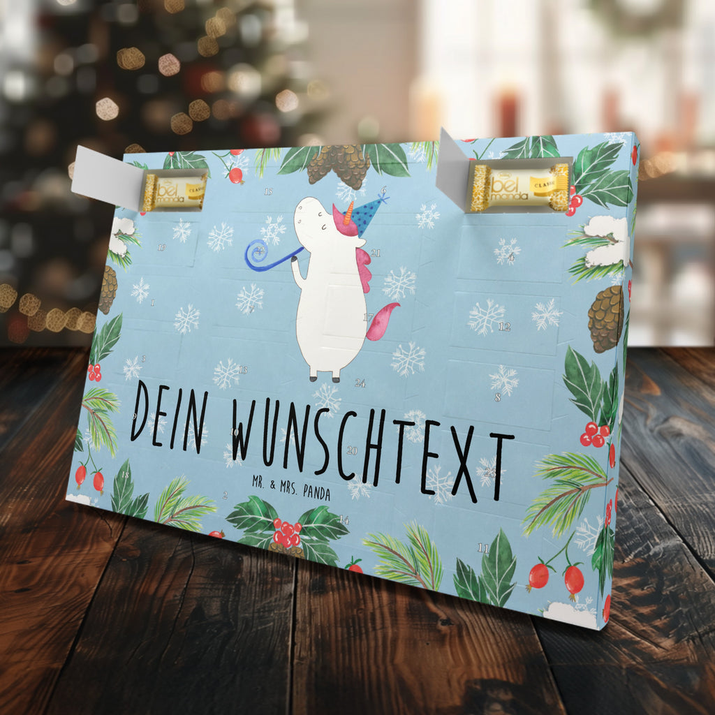 Personalisierter Marzipan Adventskalender Einhorn Party Personalisierter Marzipan Adventskalender, Einhorn, Einhörner, Einhorn Deko, Pegasus, Unicorn, Glitzer, Konfetti, Party, Geburtstag, Feier, Fest, Alkohol, Disco, Club