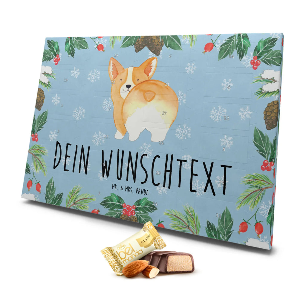 Personalisierter Marzipan Adventskalender Corgi Po Personalisierter Marzipan Adventskalender, Hund, Hundemotiv, Haustier, Hunderasse, Tierliebhaber, Hundebesitzer, Sprüche, Corgie, Hundeliebe, Motivation, Selbstliebe, Spruch