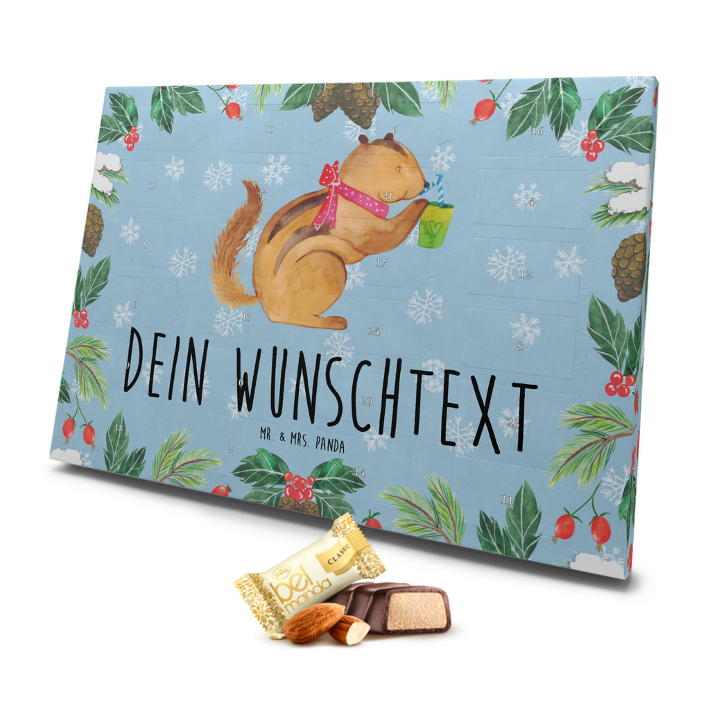 Personalisierter Marzipan Adventskalender Eichhörnchen Smoothie Personalisierter Marzipan Adventskalender, Tiermotive, Gute Laune, lustige Sprüche, Tiere, Green Smoothies, Diät, Abnehmen, Streifenhörnchen, Eichhörnchen