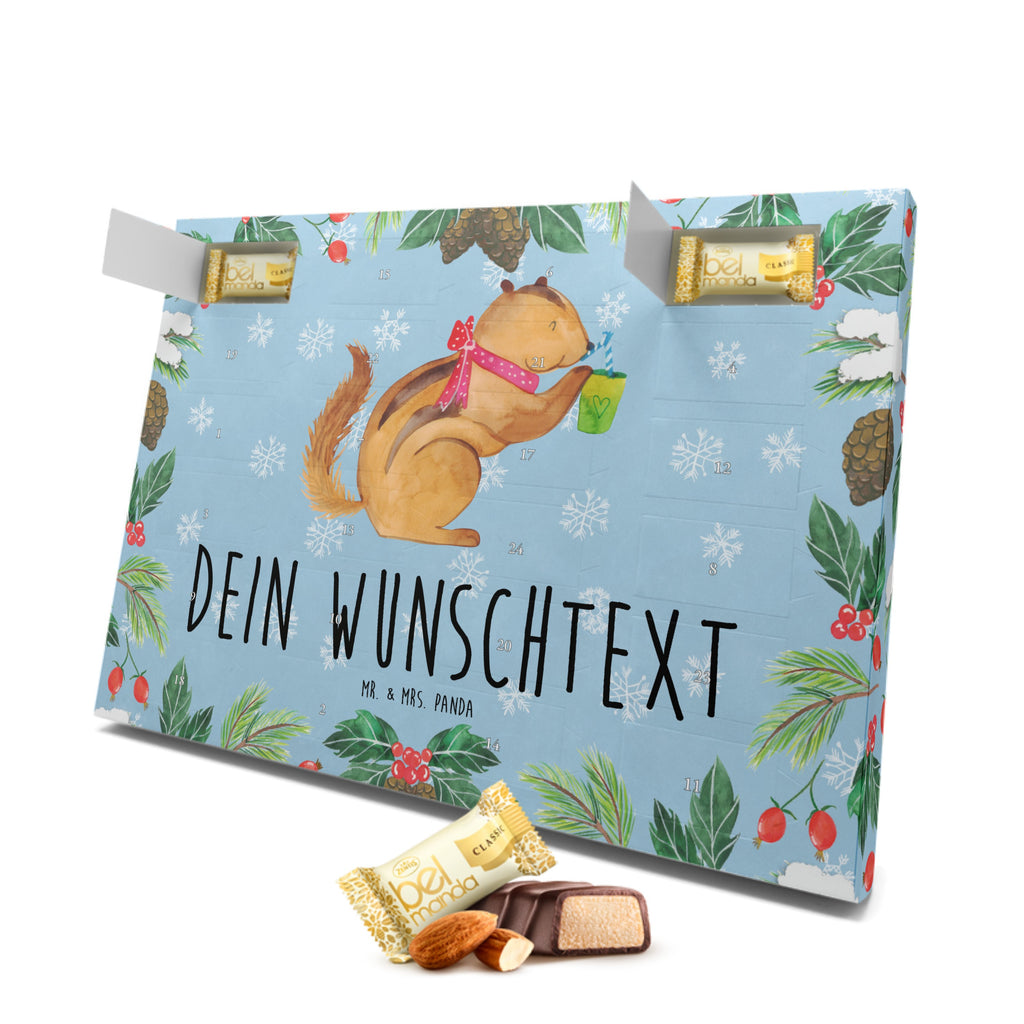 Personalisierter Marzipan Adventskalender Eichhörnchen Smoothie Personalisierter Marzipan Adventskalender, Tiermotive, Gute Laune, lustige Sprüche, Tiere, Green Smoothies, Diät, Abnehmen, Streifenhörnchen, Eichhörnchen