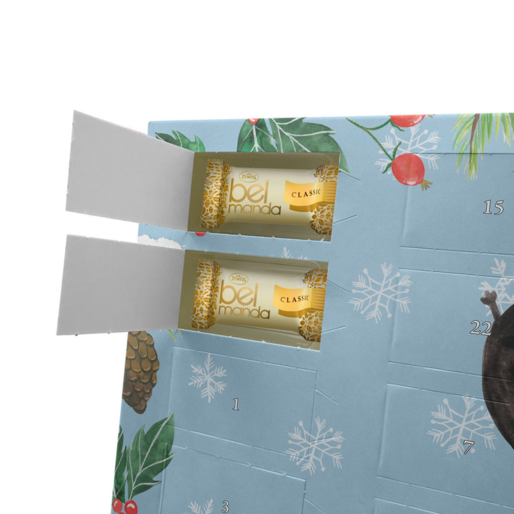 Personalisierter Marzipan Adventskalender Stinktier Handstand Personalisierter Marzipan Adventskalender, Stinktier, Skunk, Wildtier, Raubtier, Stinker, Stinki, Spielplatz, verpielt, Kind