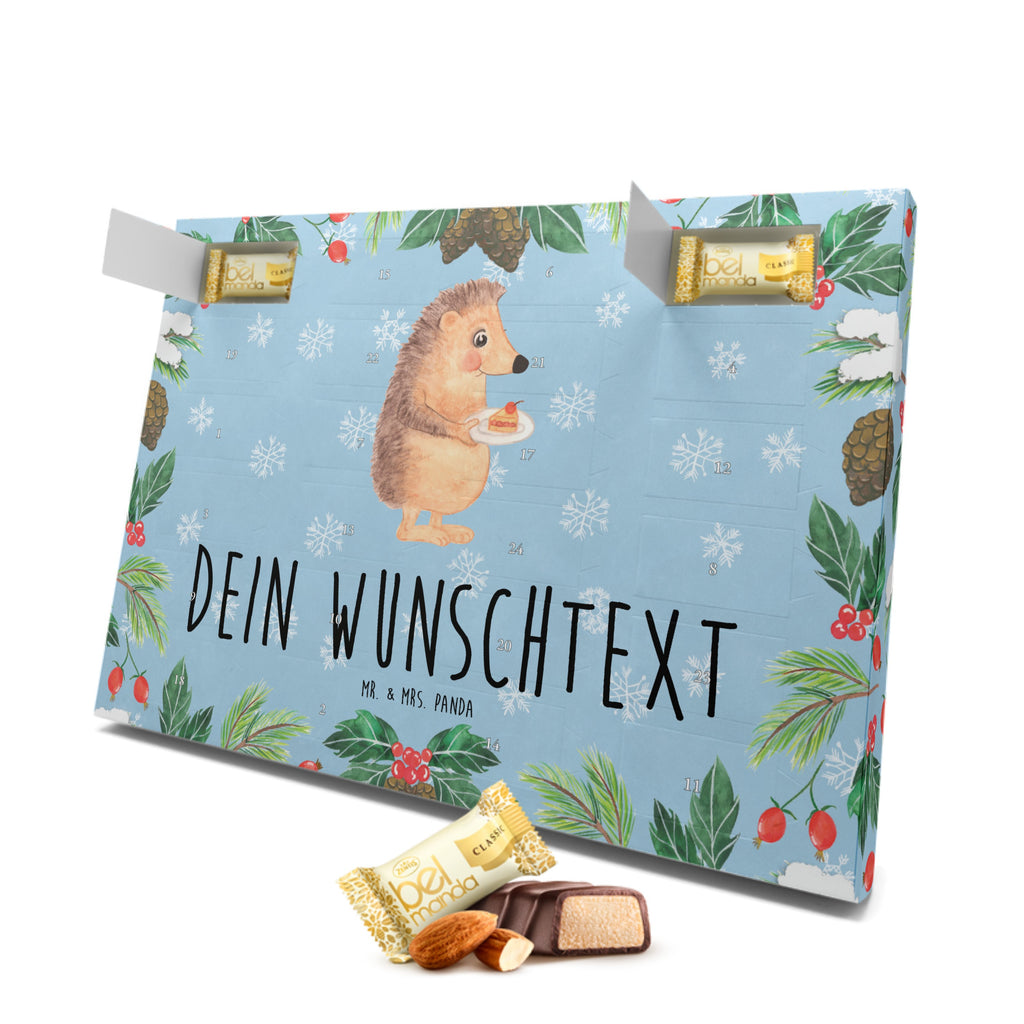 Personalisierter Marzipan Adventskalender Igel Kuchenstück Personalisierter Marzipan Adventskalender, Tiermotive, Gute Laune, lustige Sprüche, Tiere, Igel, Essen Spruch, Kuchen, Backen Geschenk, Kuchen backen, Einladung Party, Geburtstagskuchen, Torte