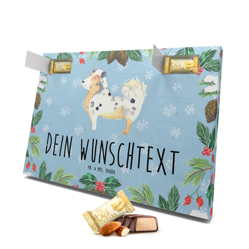 Personalisierter Marzipan Adventskalender Hund Australien Shepherd Personalisierter Marzipan Adventskalender, Hund, Hundemotiv, Haustier, Hunderasse, Tierliebhaber, Hundebesitzer, Sprüche, Australien Shepherd, Shepherd, Hundeliebe, Familienhund, Spruch