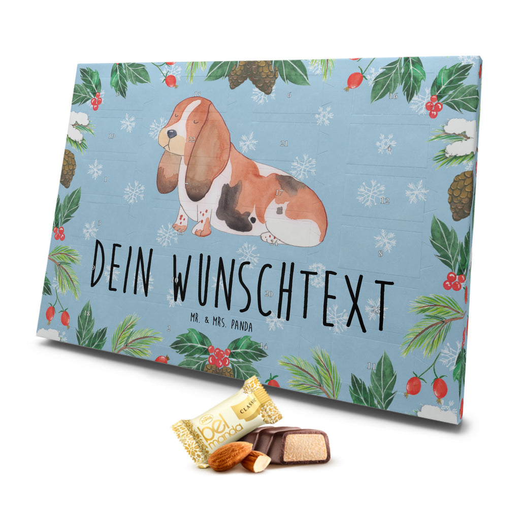 Personalisierter Marzipan Adventskalender Hund Basset Hound Personalisierter Marzipan Adventskalender, Hund, Hundemotiv, Haustier, Hunderasse, Tierliebhaber, Hundebesitzer, Sprüche, Basset Hound, Basset, Hundeliebe, kinderlos