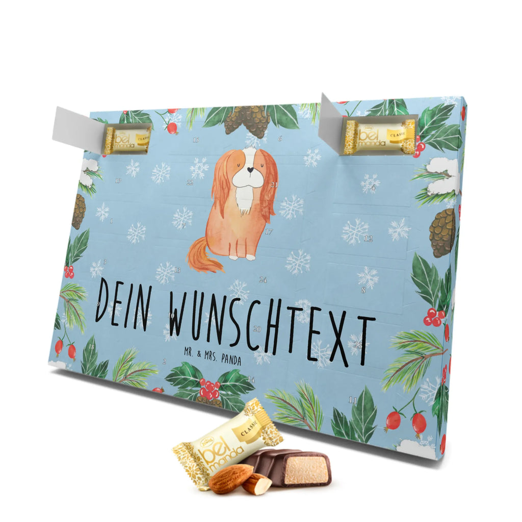 Personalisierter Marzipan Adventskalender Hund Cavalier King Charles Spaniel Personalisierter Marzipan Adventskalender, Hund, Hundemotiv, Haustier, Hunderasse, Tierliebhaber, Hundebesitzer, Sprüche, Cavalier King Charles Spaniel, Cockerspaniel, Spaniel, Spruch, schönster Hund