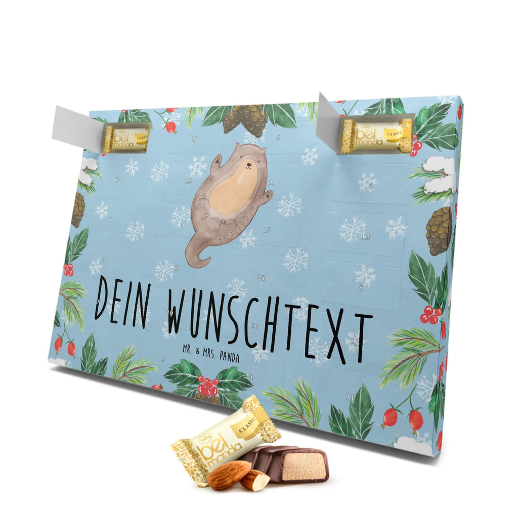 Personalisierter Marzipan Adventskalender Otter Umarmen Personalisierter Marzipan Adventskalender, Otter, Fischotter, Seeotter, Otter Seeotter See Otter