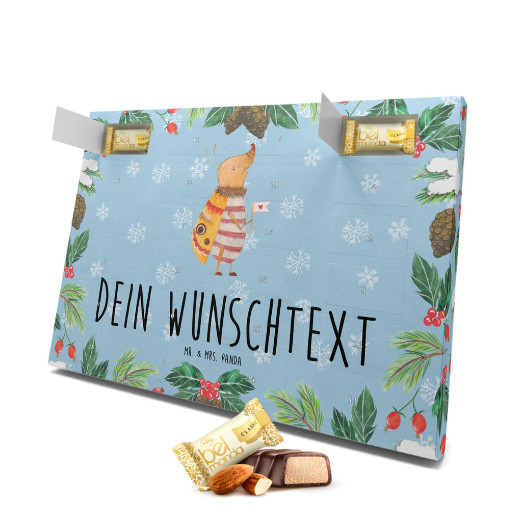 Personalisierter Marzipan Adventskalender Nachtfalter Fähnchen Personalisierter Marzipan Adventskalender, Tiermotive, Gute Laune, lustige Sprüche, Tiere, Nachtfalter, Käfer, Spruch lustig, Spruch witzig, süß, niedlich, Küche Deko, Was kostet die Welt