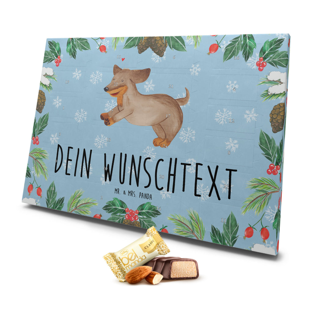 Personalisierter Marzipan Adventskalender Hund Dackel Personalisierter Marzipan Adventskalender, Hund, Hundemotiv, Haustier, Hunderasse, Tierliebhaber, Hundebesitzer, Sprüche, Hunde, Dackel, Dachshund, happy dog