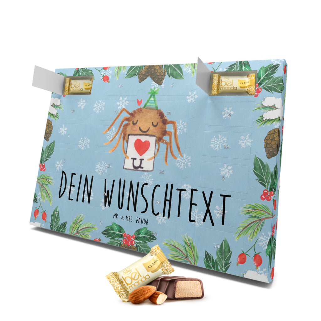 Personalisierter Marzipan Adventskalender Spinne Agathe Brief Personalisierter Marzipan Adventskalender, Spinne Agathe, Spinne, Agathe, Videos, Merchandise, Liebesbeweis, Ich Liebe dich, Heiratsantrag, Verliebt, Liebespaar, Liebesgeschenk, Treuebeweis, Treuetest