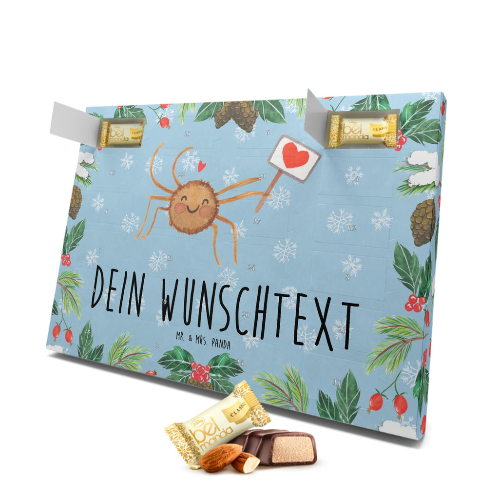 Personalisierter Marzipan Adventskalender Spinne Agathe Motivation Personalisierter Marzipan Adventskalender, Spinne Agathe, Spinne, Agathe, Videos, Merchandise, Motivation, Glück, Liebe, Vertrauen, Dankeschön