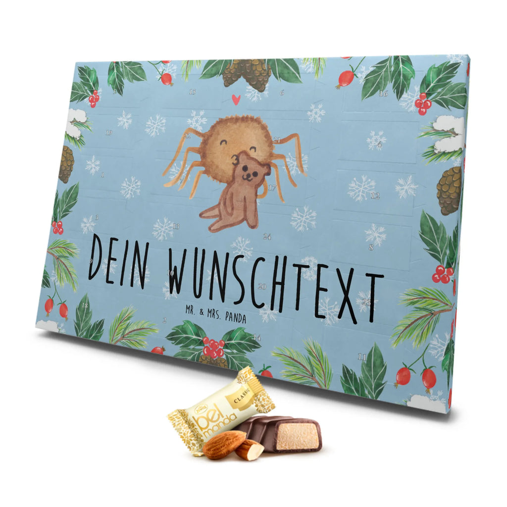 Personalisierter Marzipan Adventskalender Spinne Agathe Teddy Personalisierter Marzipan Adventskalender, Spinne Agathe, Spinne, Agathe, Videos, Merchandise, Freundschaft, Liebesgeschenk, Verliebt, Liebesbeweis, Teddy, Treue, Miteinander, Dankeschön