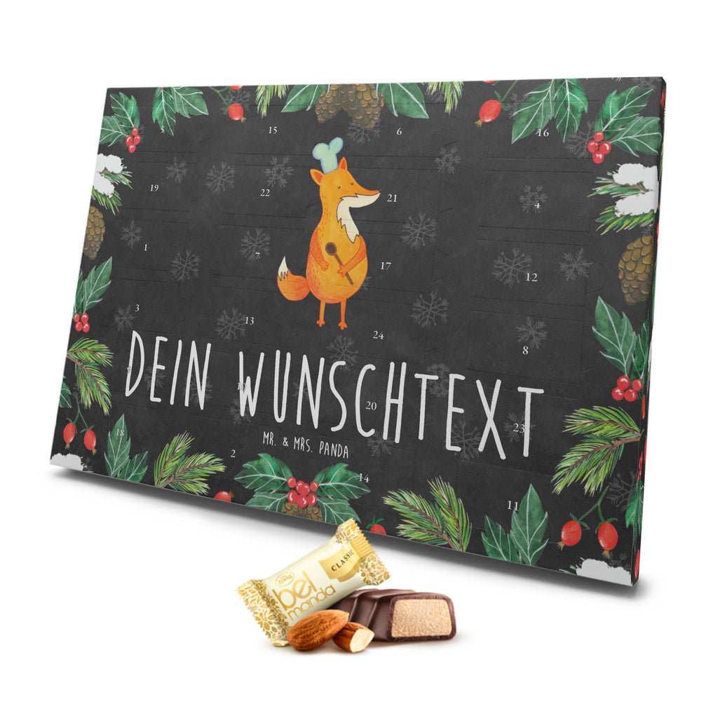 Personalisierter Marzipan Adventskalender Fuchs Koch Personalisierter Marzipan Adventskalender, Fuchs, Füchse, Koch Geschenk, Küche Spruch, Küche Deko, Köche, Bäcker, Party Spruch, Spruch lustig, witzig