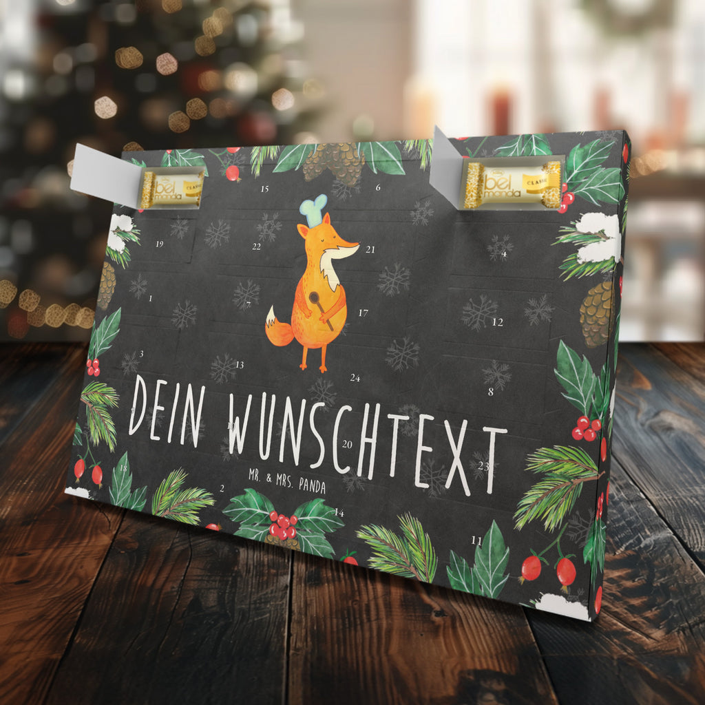 Personalisierter Marzipan Adventskalender Fuchs Koch Personalisierter Marzipan Adventskalender, Fuchs, Füchse, Koch Geschenk, Küche Spruch, Küche Deko, Köche, Bäcker, Party Spruch, Spruch lustig, witzig