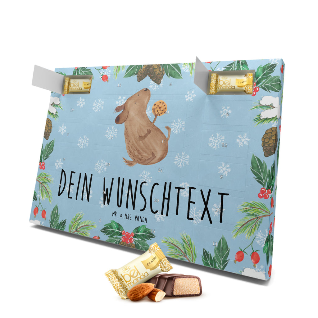 Personalisierter Marzipan Adventskalender Hund Keks Personalisierter Marzipan Adventskalender, Hund, Hundemotiv, Haustier, Hunderasse, Tierliebhaber, Hundebesitzer, Sprüche, Hundekekse, Leckerli, Hundeleckerli, Hundesnacks