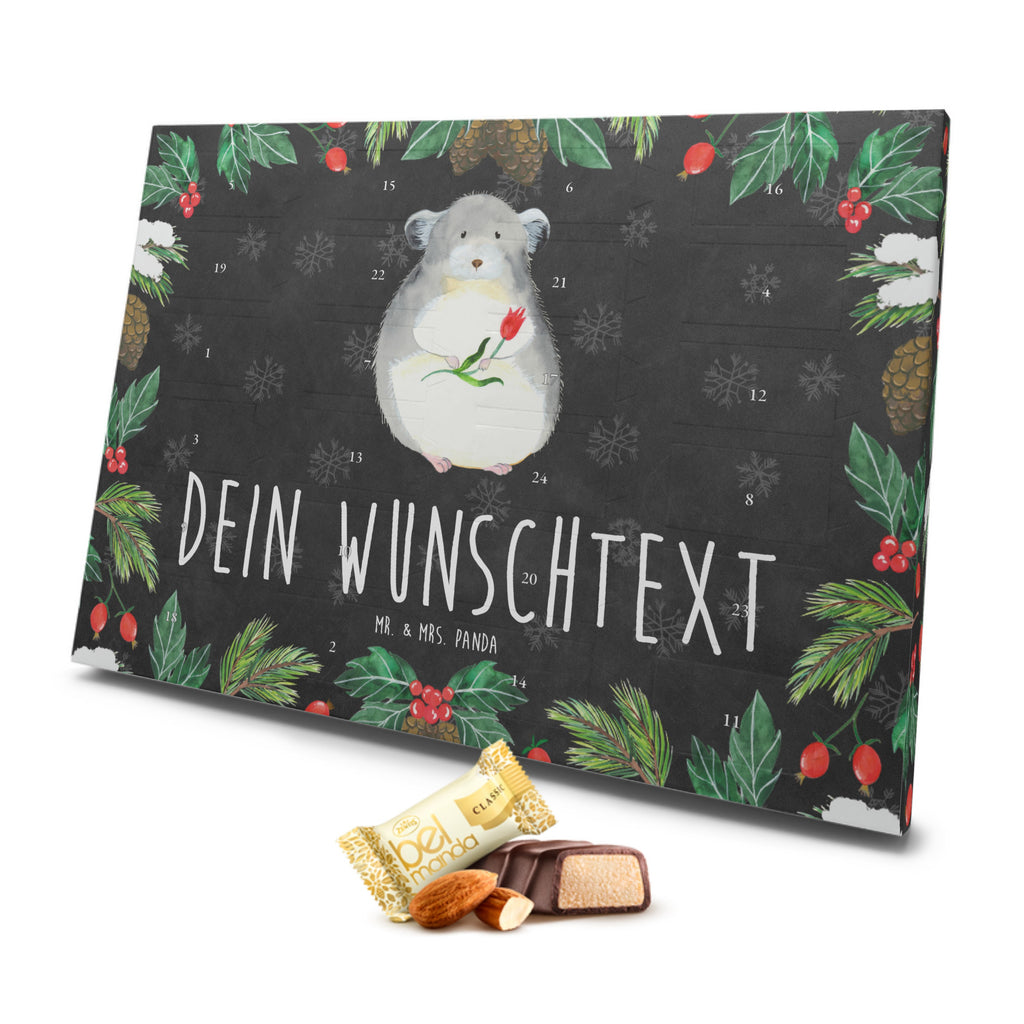 Personalisierter Marzipan Adventskalender Chinchilla Blume Personalisierter Marzipan Adventskalender, Tiermotive, Gute Laune, lustige Sprüche, Tiere, Chinchilla, Chinchillas, Liebeskummer, Kummer, Depressionen, traurig sein, Chaos, Glücklichsein, Büro, Büroalltag