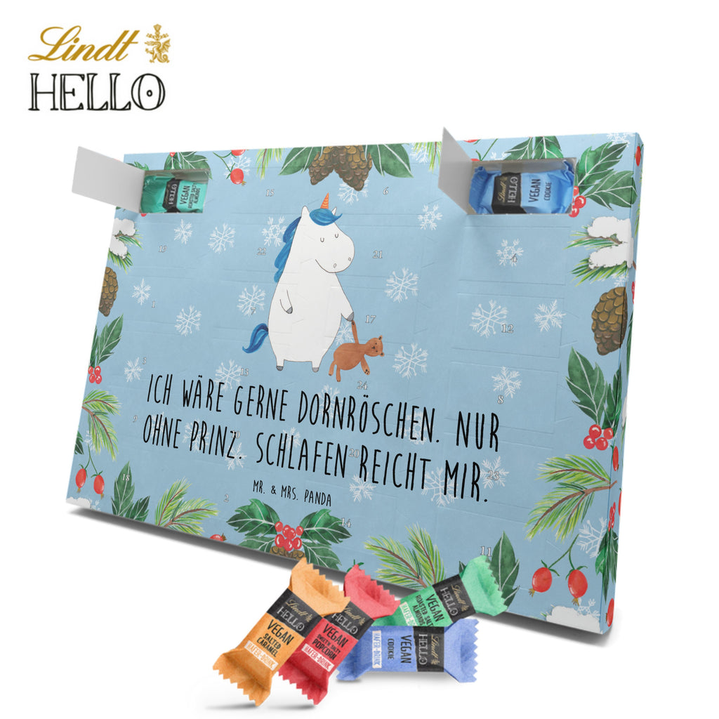 Veganer Adventskalender Einhorn Teddy Schokoladen Adventskalender, Einhorn, Einhörner, Einhorn Deko, Pegasus, Unicorn, schlafen, gute Nacht, Single, Bett, Träumen, Freundin, Singleleben