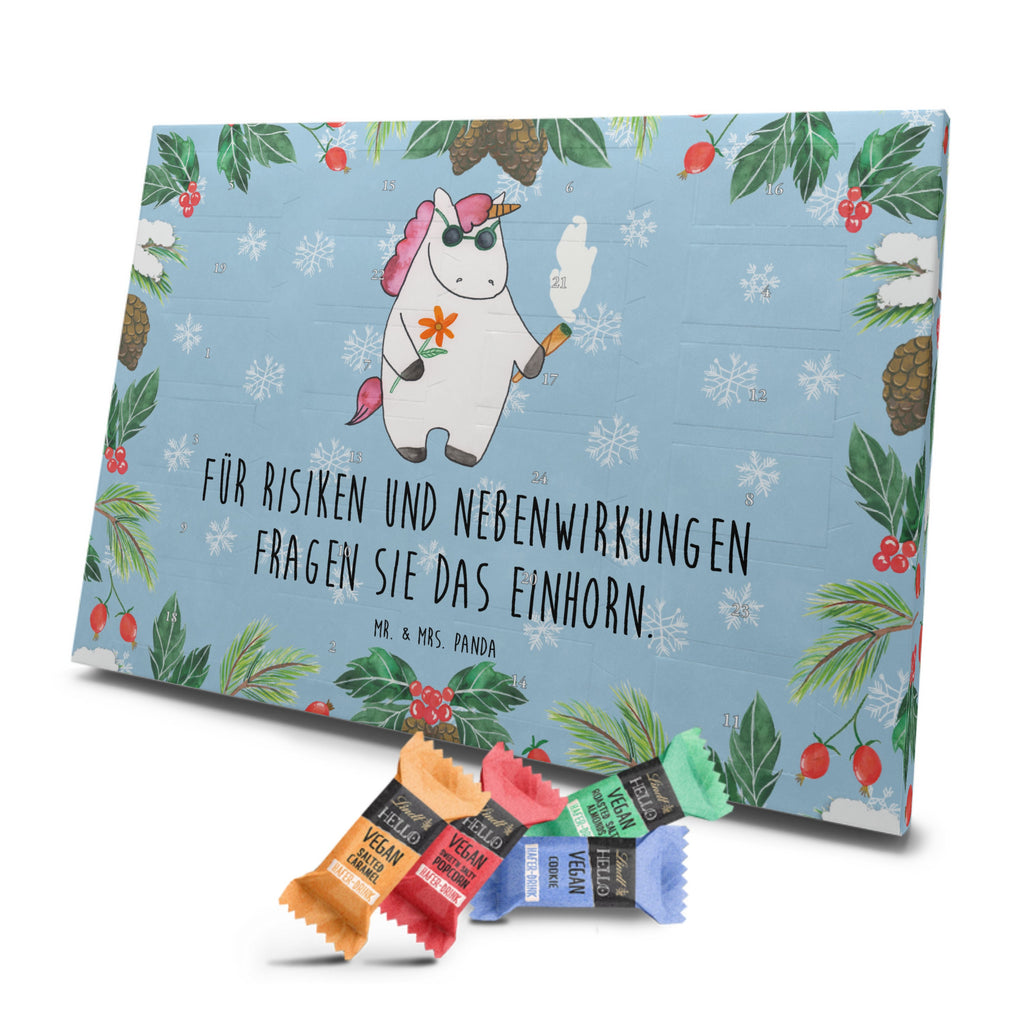 Veganer Adventskalender Einhorn Woodstock Schokoladen Adventskalender, Einhorn, Einhörner, Einhorn Deko, Pegasus, Unicorn, Kiffen, Joint, Zigarette, Alkohol, Party, Spaß. lustig, witzig, Woodstock