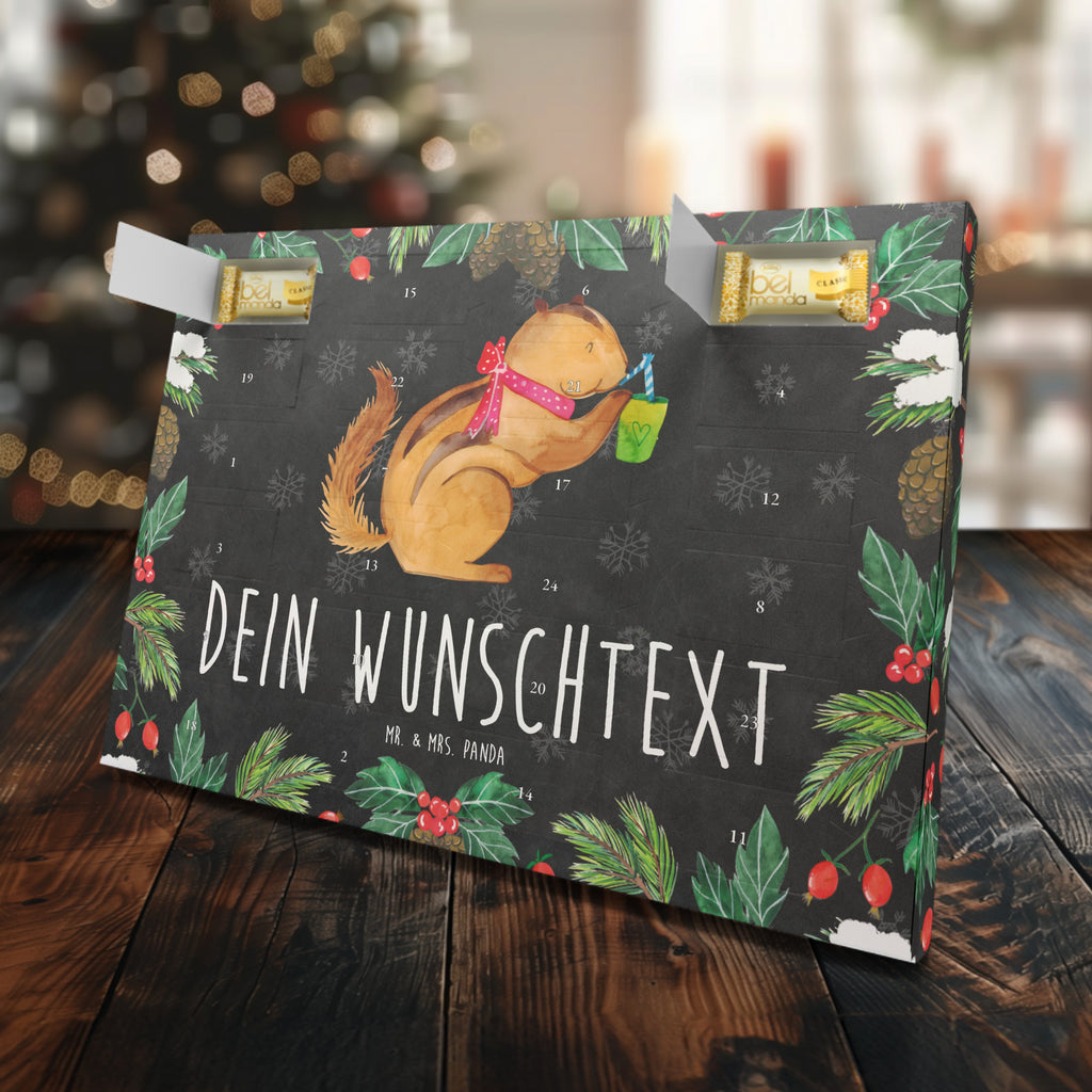 Personalisierter Marzipan Adventskalender Eichhörnchen Smoothie Personalisierter Marzipan Adventskalender, Tiermotive, Gute Laune, lustige Sprüche, Tiere, Green Smoothies, Diät, Abnehmen, Streifenhörnchen, Eichhörnchen