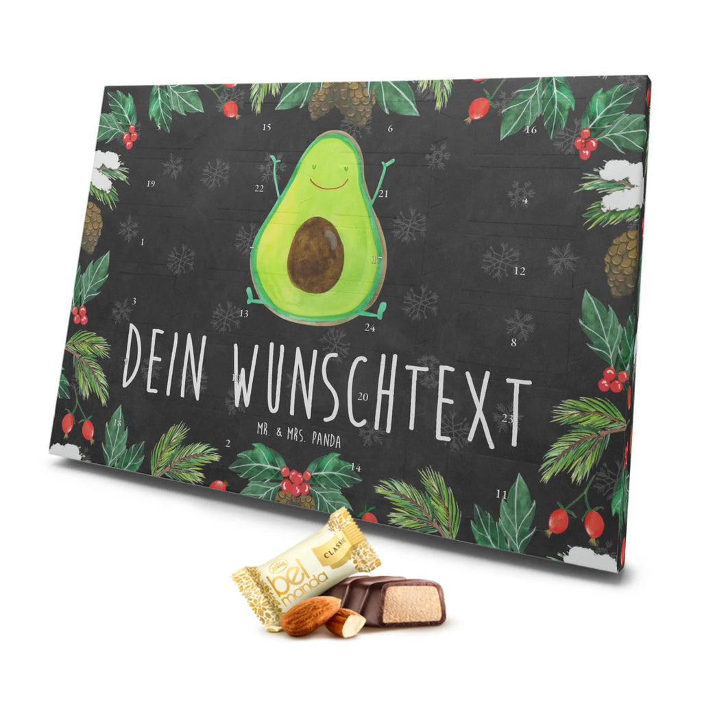 Personalisierter Marzipan Adventskalender Avocado Glücklich Personalisierter Marzipan Adventskalender, Avocado, Veggie, Vegan, Gesund, Chaos