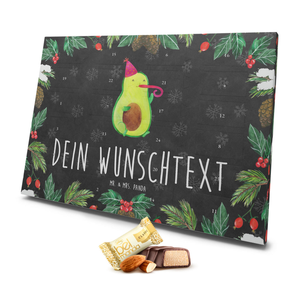 Personalisierter Marzipan Adventskalender Avocado Feier Personalisierter Marzipan Adventskalender, Avocado, Veggie, Vegan, Gesund, Party, Feierlichkeit, Feier, Fete, Geburtstag, Gute Laune, Tröte