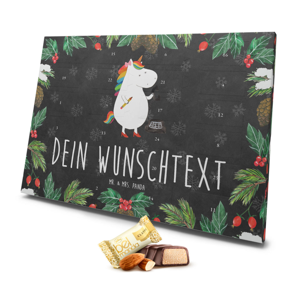 Personalisierter Marzipan Adventskalender Einhorn Sekretärin Personalisierter Marzipan Adventskalender, Einhorn, Einhörner, Einhorn Deko, Pegasus, Unicorn, Sekretärin, Büro, Rechtsanwältin, Rechtsanwaltsgehilfin, Steuerbüro, Steuerkanzlei, Bürokraft, Bürohilfe