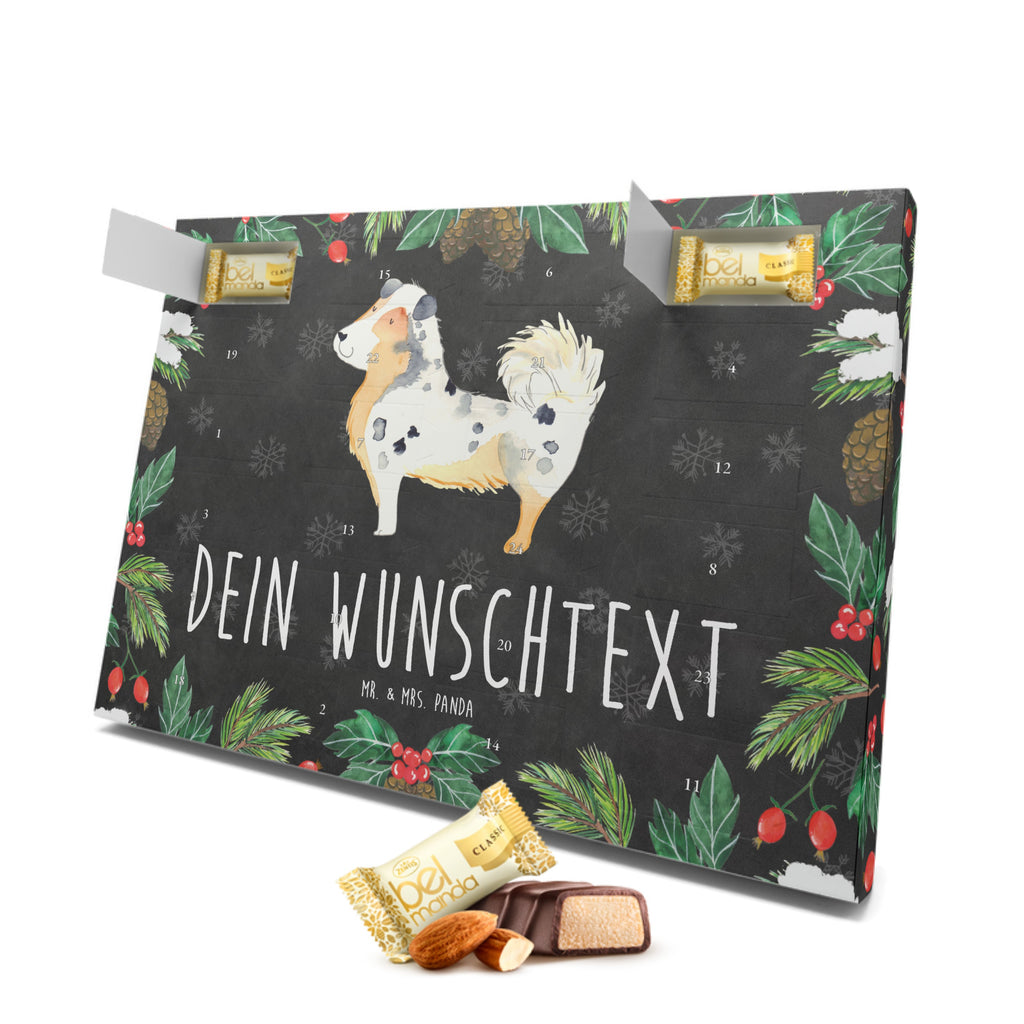 Personalisierter Marzipan Adventskalender Hund Australien Shepherd Personalisierter Marzipan Adventskalender, Hund, Hundemotiv, Haustier, Hunderasse, Tierliebhaber, Hundebesitzer, Sprüche, Australien Shepherd, Shepherd, Hundeliebe, Familienhund, Spruch