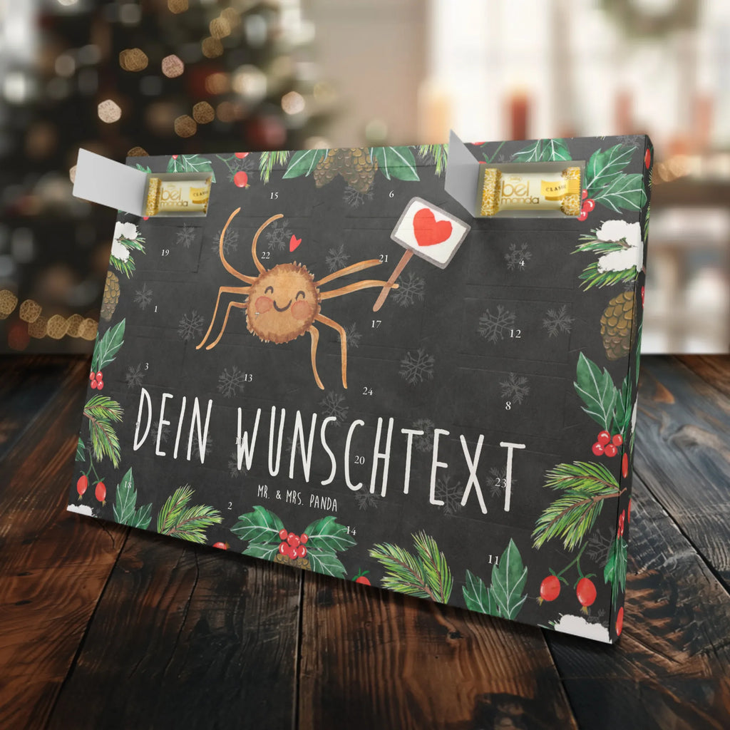 Personalisierter Marzipan Adventskalender Spinne Agathe Motivation Personalisierter Marzipan Adventskalender, Spinne Agathe, Spinne, Agathe, Videos, Merchandise, Motivation, Glück, Liebe, Vertrauen, Dankeschön