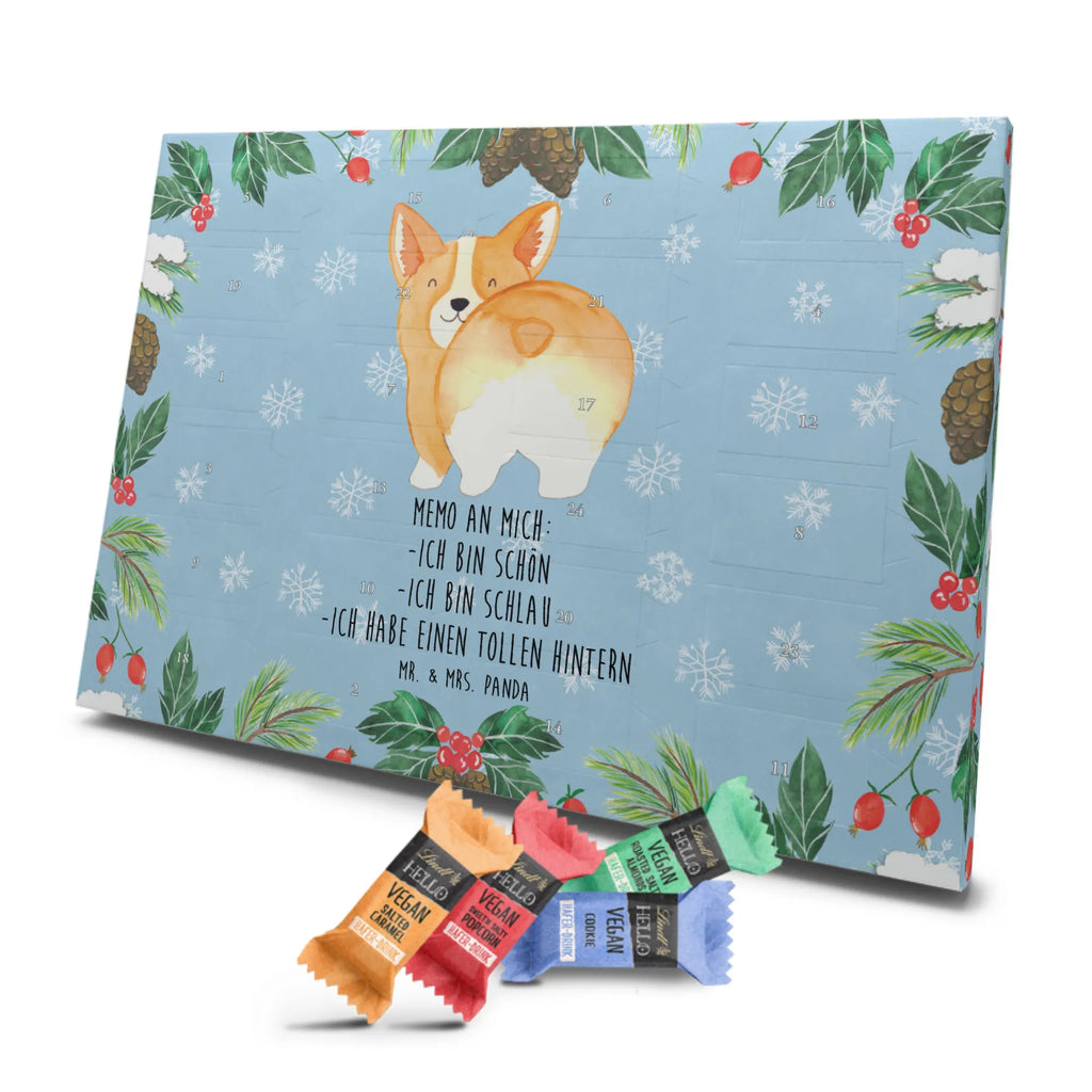 Veganer Adventskalender Corgi Po Schokoladen Adventskalender, Hund, Hundemotiv, Haustier, Hunderasse, Tierliebhaber, Hundebesitzer, Sprüche, Corgie, Hundeliebe, Motivation, Selbstliebe, Spruch