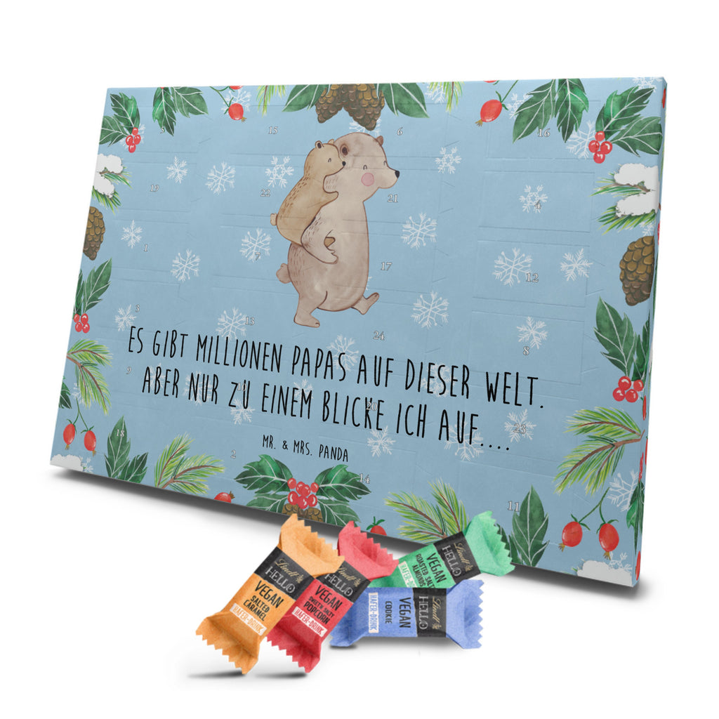 Veganer Adventskalender Papa Bär Schokoladen Adventskalender, Familie, Vatertag, Muttertag, Bruder, Schwester, Mama, Papa, Oma, Opa, Geschenk, Vater, Papi, Vati, Onkel, Geburtstag