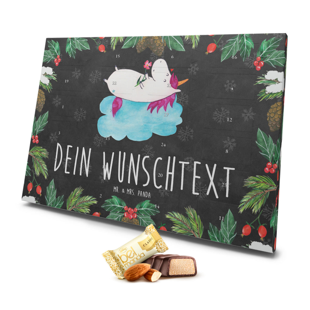 Personalisierter Marzipan Adventskalender Einhorn Verliebt Personalisierter Marzipan Adventskalender, Einhorn, Einhörner, Einhorn Deko, Pegasus, Unicorn, verliebt, Liebe, Liebesbeweis, Freundin, Wolke