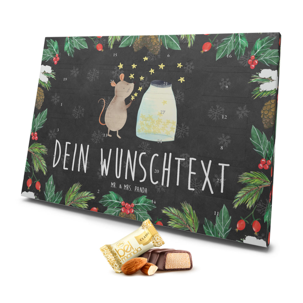 Personalisierter Marzipan Adventskalender Maus Sterne Personalisierter Marzipan Adventskalender, Tiermotive, Gute Laune, lustige Sprüche, Tiere, Maus, Sterne, Wunsch, Kind, Taufe, Taufgeschenk, Geburt, Schwangerschaft, erstes Kind, Kindergeburtstag, Geburtstag, Hoffnung, Träume