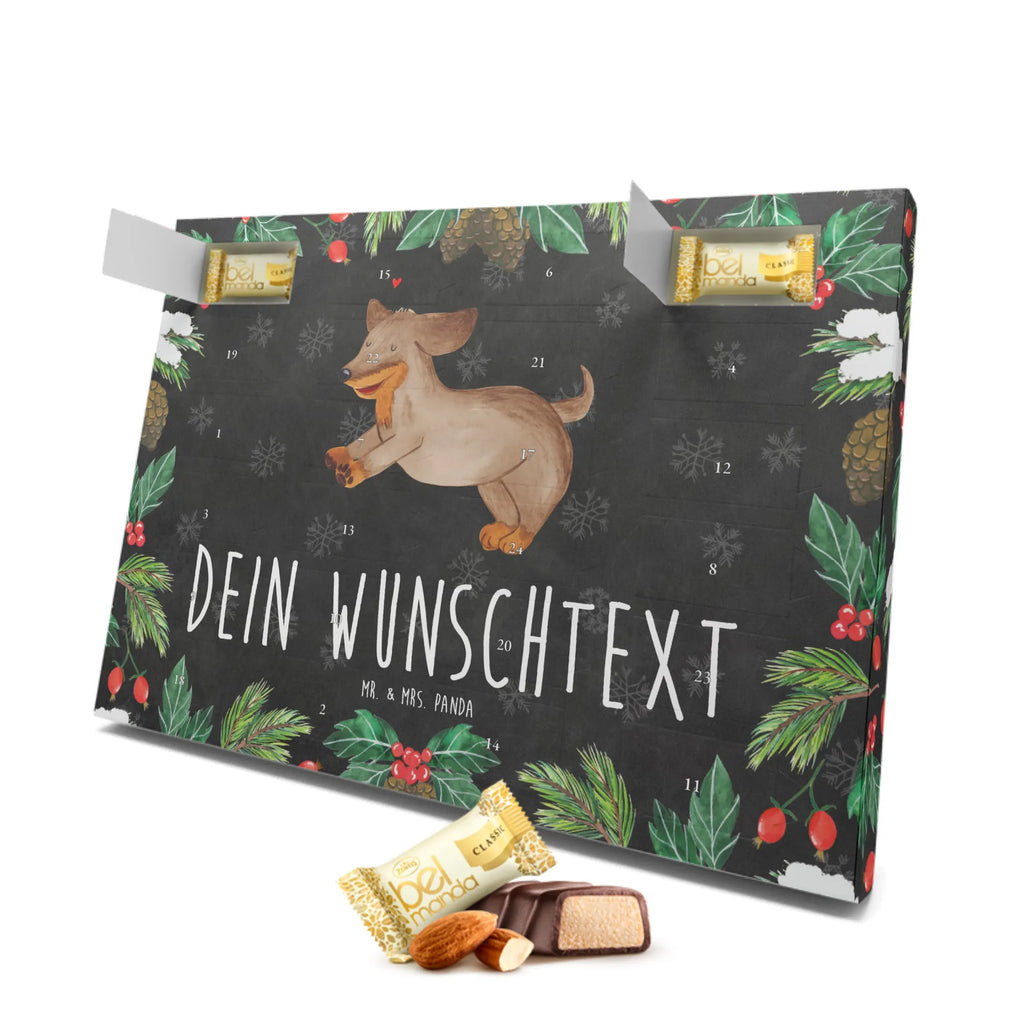 Personalisierter Marzipan Adventskalender Hund Dackel Personalisierter Marzipan Adventskalender, Hund, Hundemotiv, Haustier, Hunderasse, Tierliebhaber, Hundebesitzer, Sprüche, Hunde, Dackel, Dachshund, happy dog