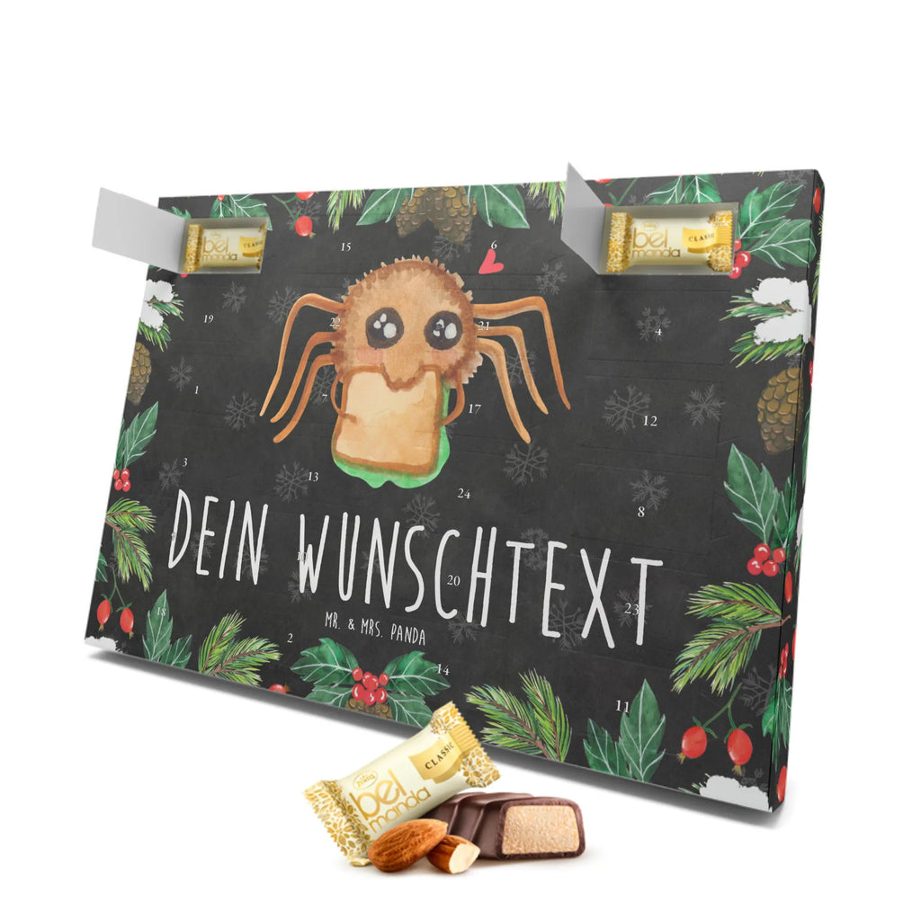 Personalisierter Marzipan Adventskalender Spinne Agathe Sandwich Personalisierter Marzipan Adventskalender, Spinne Agathe, Spinne, Agathe, Videos, Merchandise, Glück, Mut, Hungrig, Verfressen, Lebensfreude, Alles wird gut, Hunger