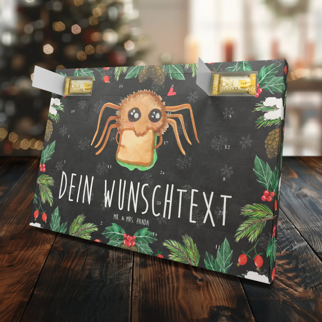 Personalisierter Marzipan Adventskalender Spinne Agathe Sandwich Personalisierter Marzipan Adventskalender, Spinne Agathe, Spinne, Agathe, Videos, Merchandise, Glück, Mut, Hungrig, Verfressen, Lebensfreude, Alles wird gut, Hunger