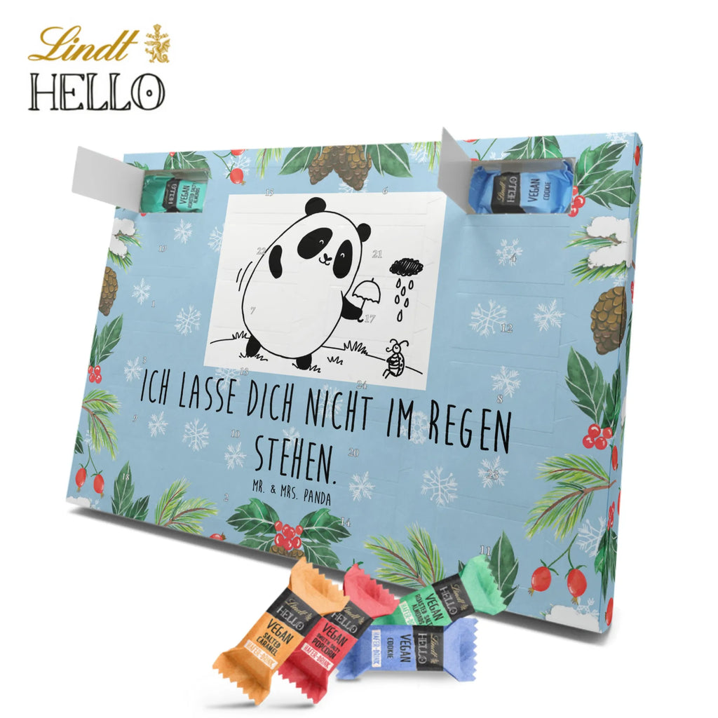 Veganer Adventskalender Panda Zusammenhalt Schokoladen Adventskalender