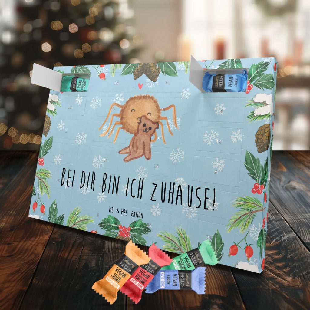 Veganer Adventskalender Spinne Agathe Teddy Schokoladen Adventskalender, Spinne Agathe, Spinne, Agathe, Videos, Merchandise, Freundschaft, Liebesgeschenk, Verliebt, Liebesbeweis, Teddy, Treue, Miteinander, Dankeschön