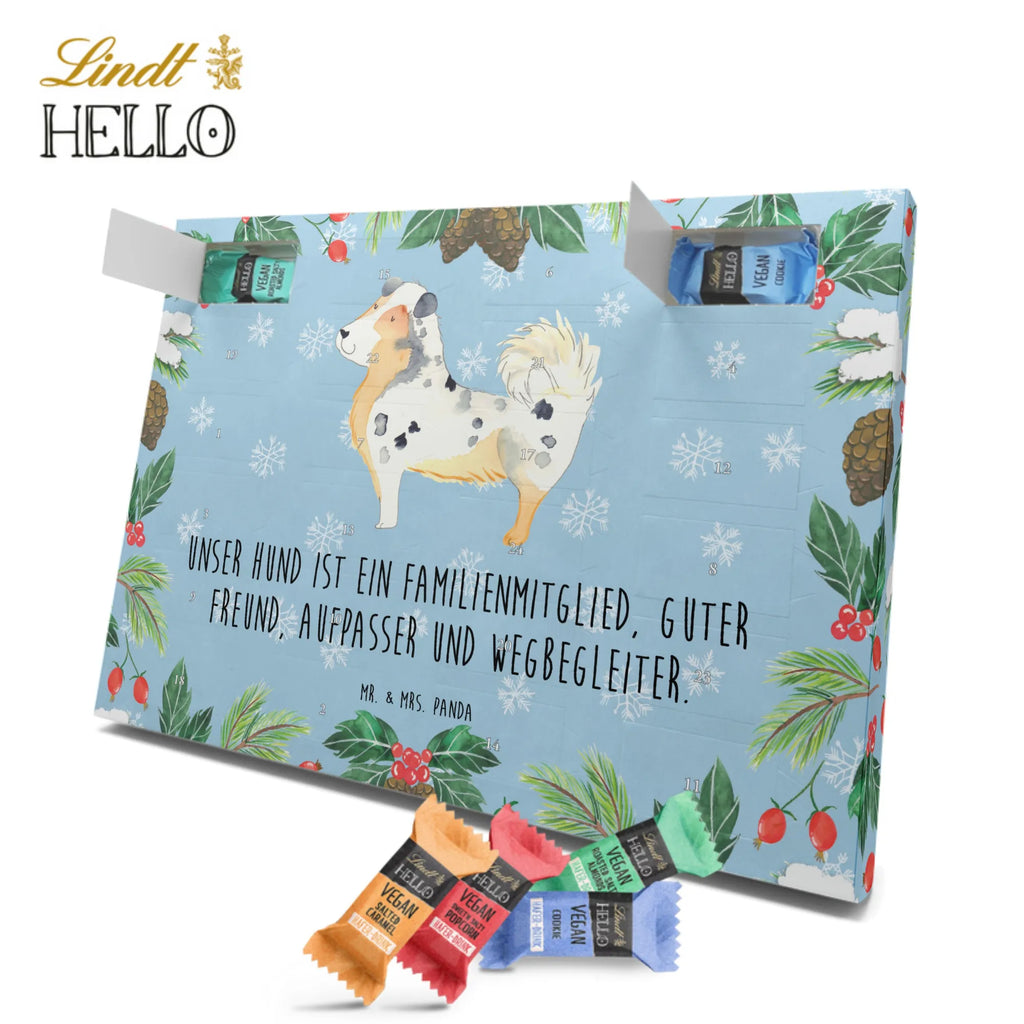 Veganer Adventskalender Hund Australien Shepherd Schokoladen Adventskalender, Hund, Hundemotiv, Haustier, Hunderasse, Tierliebhaber, Hundebesitzer, Sprüche, Australien Shepherd, Shepherd, Hundeliebe, Familienhund, Spruch