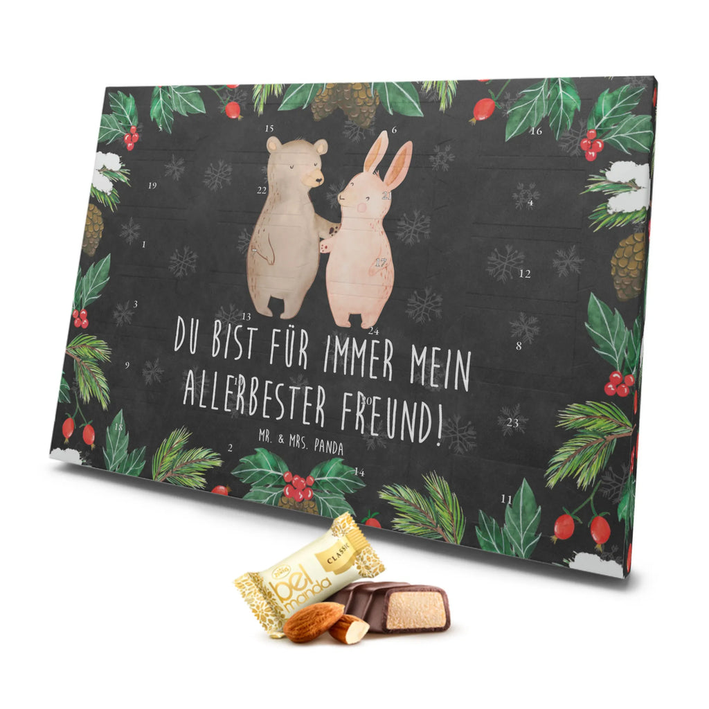 Marzipan Adventskalender Bär und Hase Umarmen Marzipan Adventskalender, Liebe, Partner, Freund, Freundin, Ehemann, Ehefrau, Heiraten, Verlobung, Heiratsantrag, Liebesgeschenk, Jahrestag, Hocheitstag, Freunde, bester Freund, Hase, Bär, Bärchen, best friends