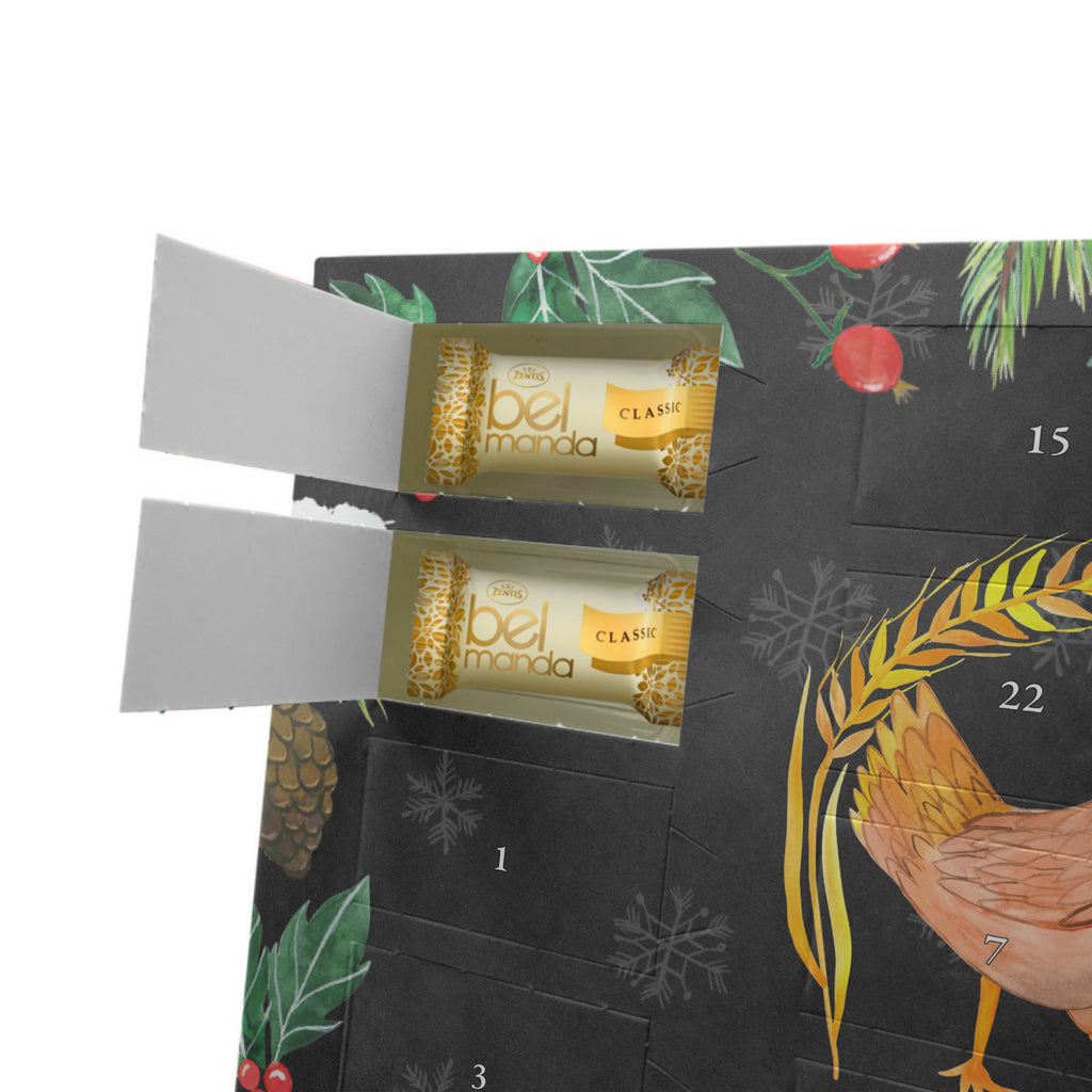 Marzipan Adventskalender Huhn Stolz Marzipan Adventskalender, Bauernhof, Hoftiere, Landwirt, Landwirtin, Hahn, Henne, Hühner, Eier, Hof, Landleben, Motivation, Geburt, Magie, Spruch, Schwangerschaft