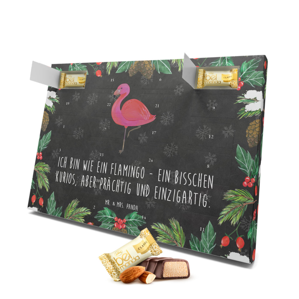 Marzipan Adventskalender Flamingo Classic Marzipan Adventskalender, Flamingo, Einzigartig, Selbstliebe, Stolz, ich, für mich, Spruch, Freundin, Freundinnen, Außenseiter, Sohn, Tochter, Geschwister