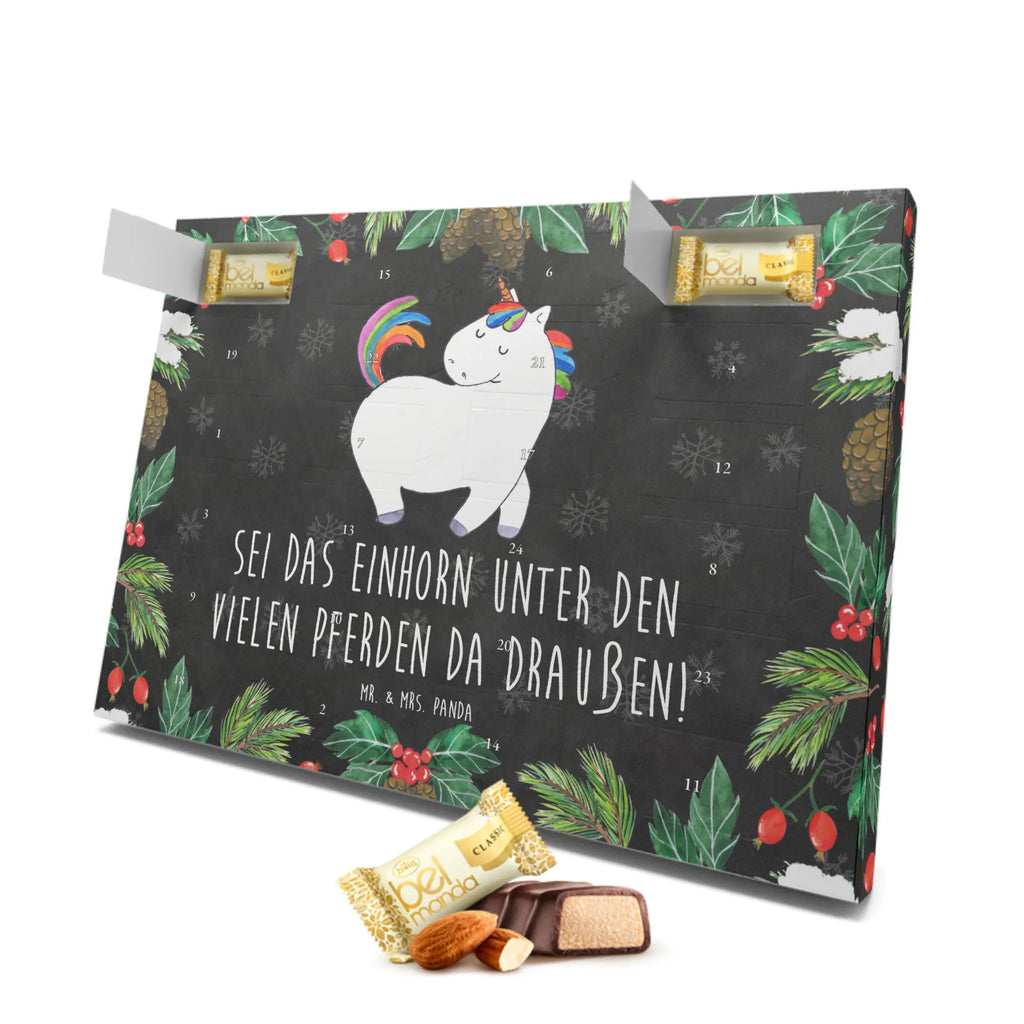 Marzipan Adventskalender Einhorn Stolzieren Marzipan Adventskalender, Einhorn, Einhörner, Einhorn Deko, Unicorn, stolz, anders, bunt, Pferd, Reiter, Reiten, Freundin, Geschenk